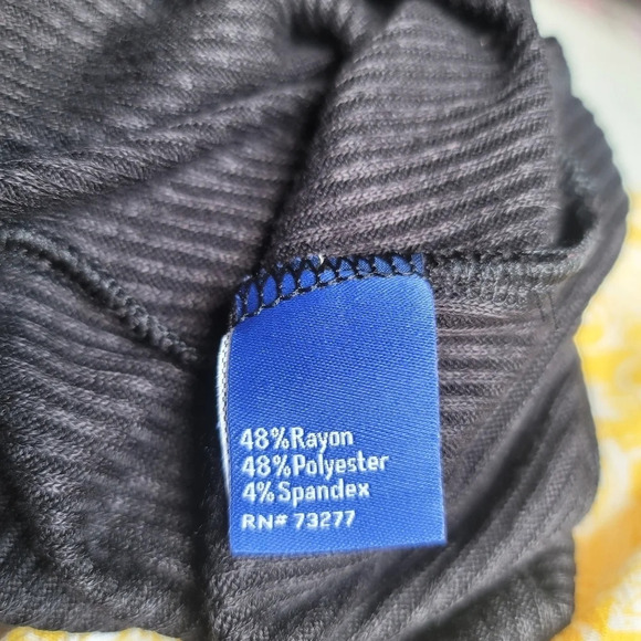 Apt. 9 Women's Black Ribbed Turtleneck Long Sleeve Stretch Women's M - Picture 11 of 12